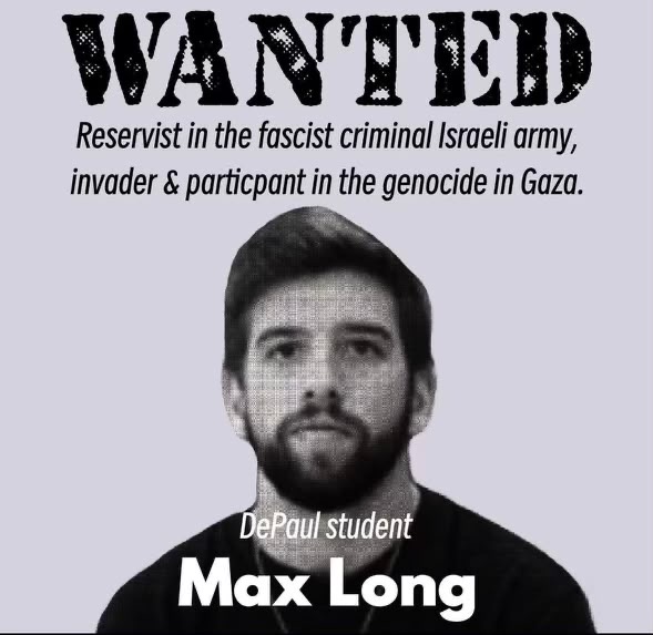 Max Long wanted poster