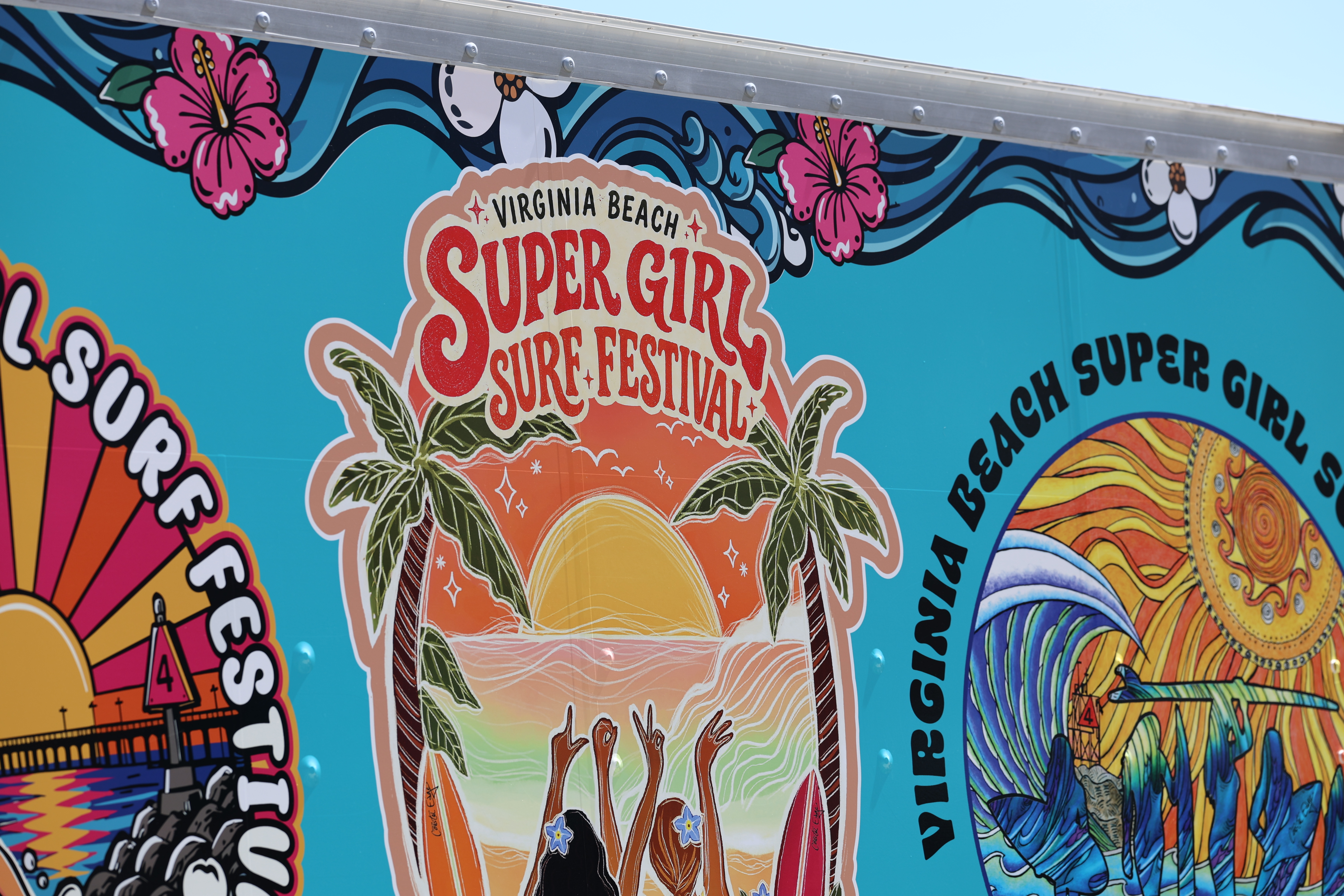 Super Girl Surf Festival in Virginia Beach, Va., Sept. 5-7, 2026. Photo by Bill Motchan.