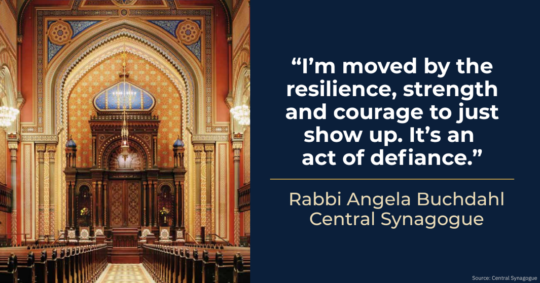 Central Synagogue in New York City. Credit: Courtesy.