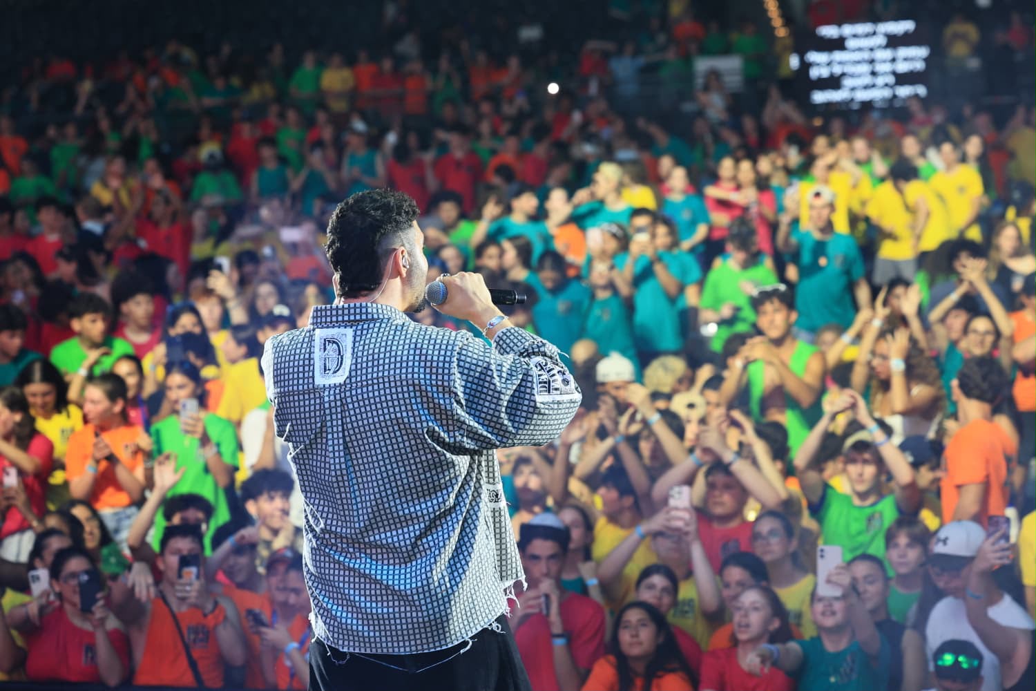 Noam Bitan performs at RootOne's Big Tent event