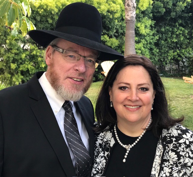 Rabbi Yehudah Yonah and Elisa Rubinstein. Credit: Courtesy of the Rubinstein family.