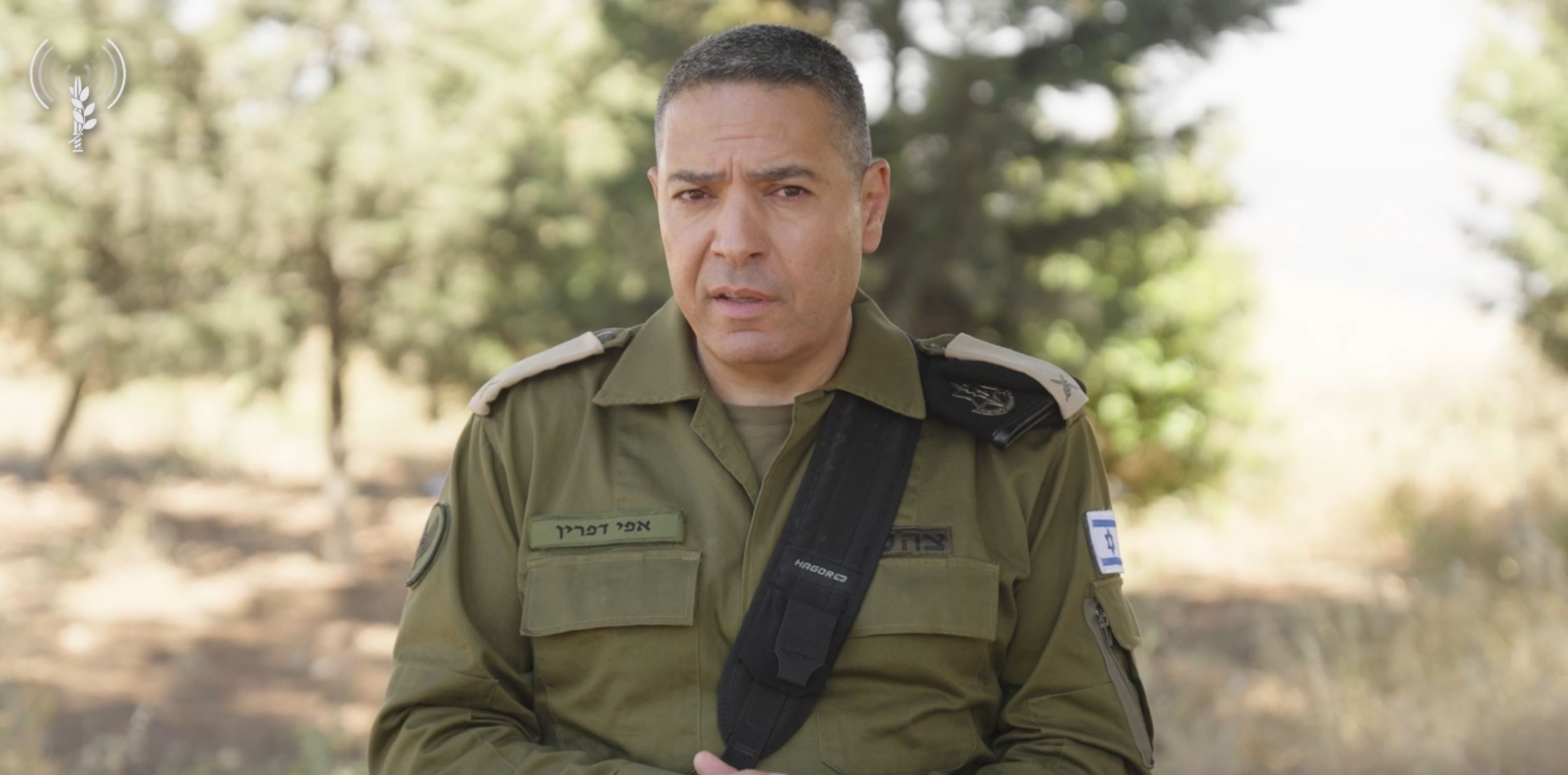 IDF Spokesman Brig. Gen. Effie Defrin gives a public announcement, May 28, 2026. Credit: IDF.