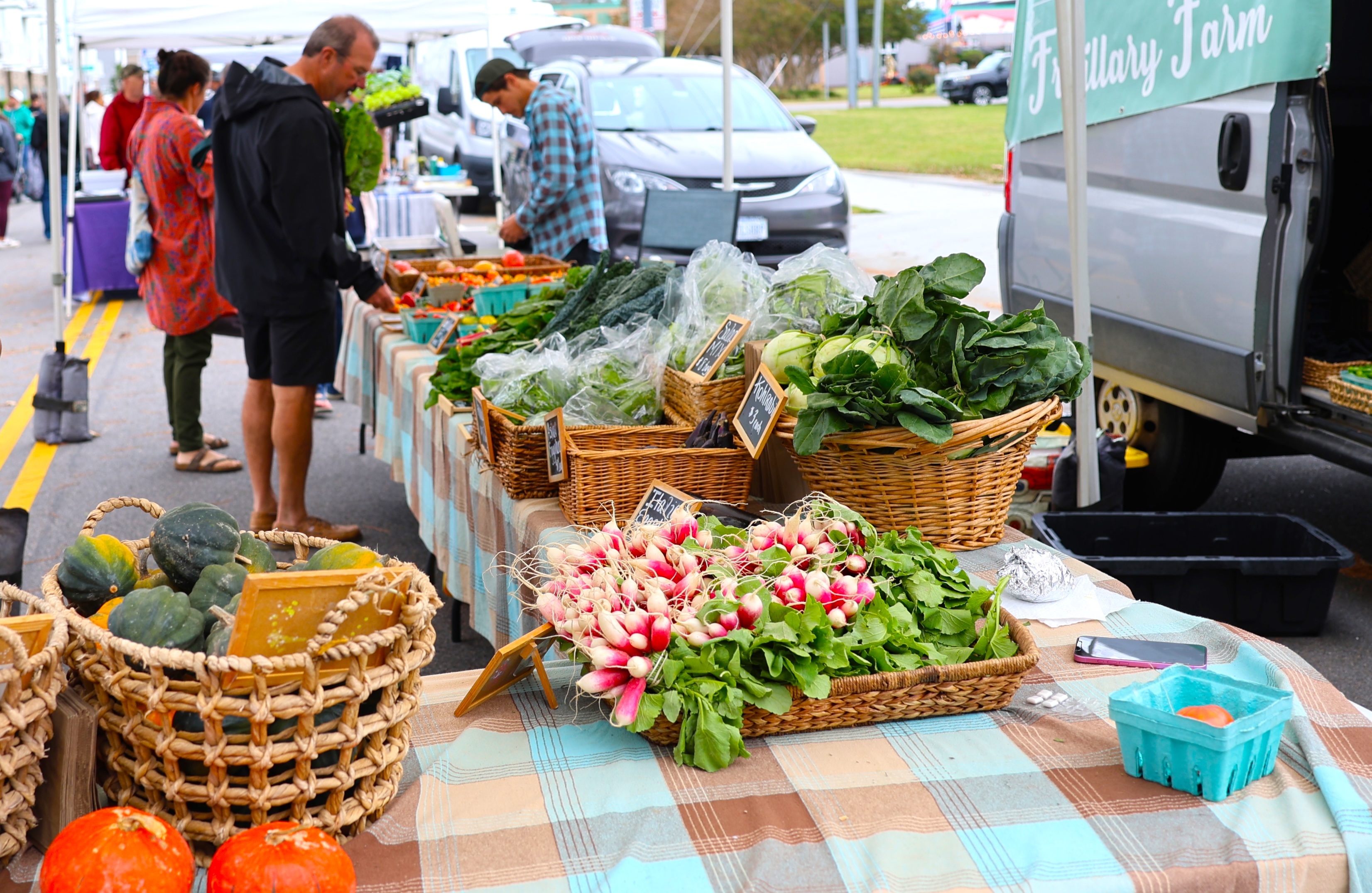Old Beach Farmers Market in Virginia Beach, Va., October 2026. Photo by Bill Motchan.