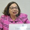 Judith Heumann in 2015. Photo by Geraldo Magela/Agência Senado.