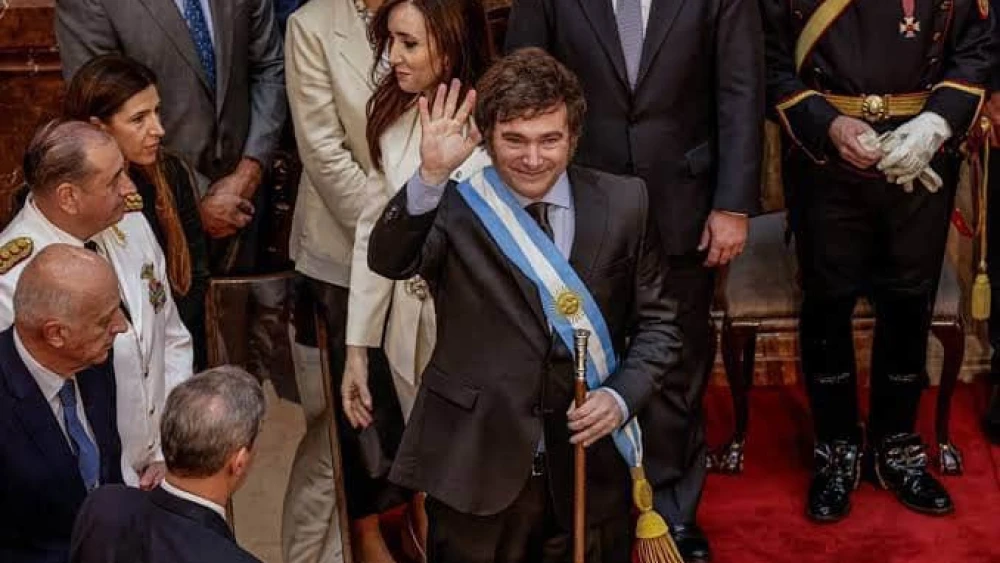 Argentine President Javier Milei in Buenos Aires. Source: X.