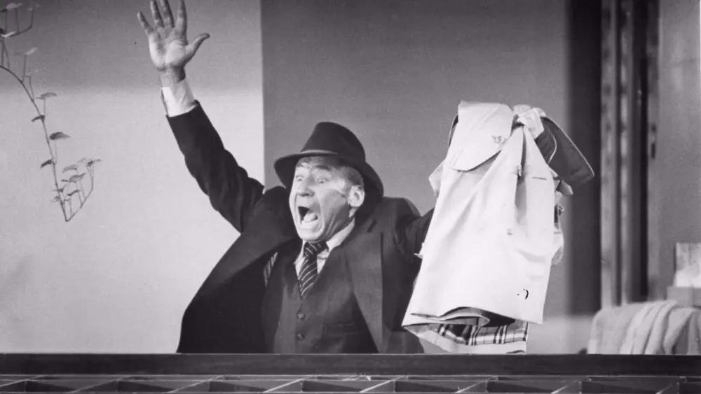 Mel Brooks in the film "High Anxiety" (1977). Credit: 20th Century Fox, public domain.