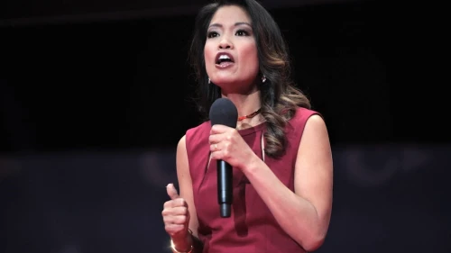 Michelle Malkin at the 2016 Conservative Review Convention at the Bon Secours Wellness Arena in Greenville, S.C. Credit: Gage Skidmore/Flickr.