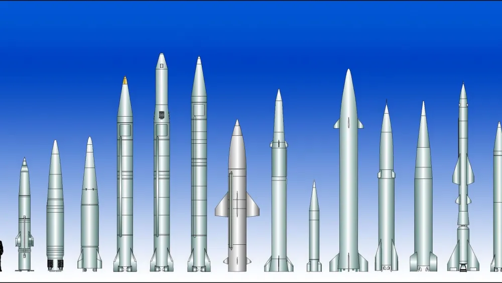 Short-range ballistic missiles. Credit: U.S. Deptartment of Missile Defense.