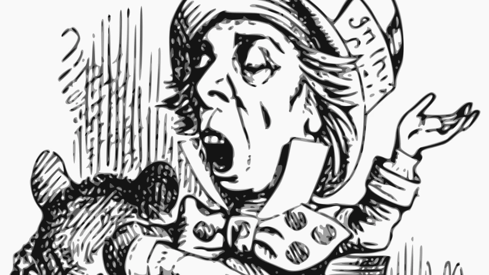 “The Mad Hatter,” illustration by John Tenniel, 1865. Credit: Public Domain via Wikimedia Commons.