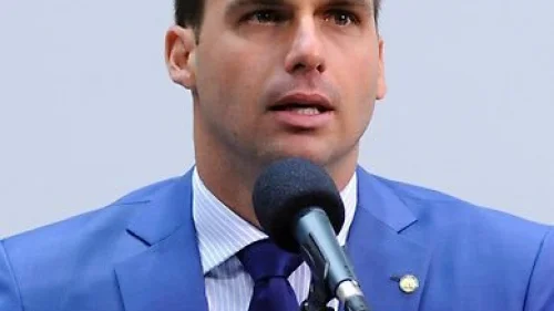 Eduardo Bolsonaro, son of Brazil's president-elect Jair Bolsonaro. Credit: Twitter.