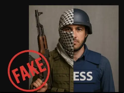 The Diaspora Affairs Ministry's Media Watch site revealed that dozens of "journalists" killed by Israel were in fact terrorists. Credit: Amichai Chikli/X.