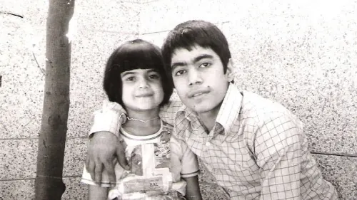 Lawdan Bazargan and her brother, Bijan, who was murdered by the Iranian regime and whose family has no idea where his body is buried. Credit: Courtesy.