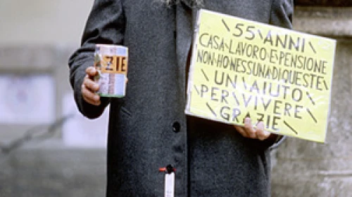 A beggar. Credit: Apanuta.