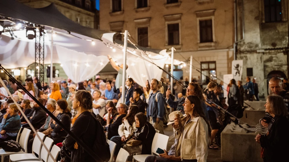 Participants at the Krakow Jewish Festival in Poland, July 2026. Credit: Krakow Jewish Festival.