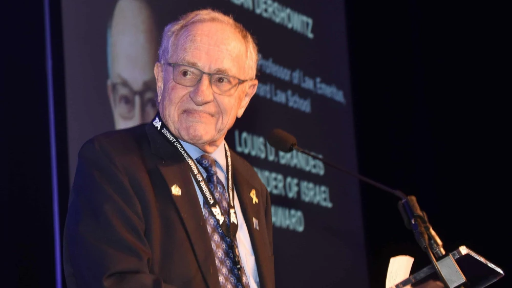 Alan Dershowitz at ZOA Palm Beach Event