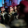 A swearing-in ceremony for the Israel Defense Forces' Paratroopers Brigade, at Ammunition Hill in Jerusalem, on Nov. 11, 2021. Photo by Arie Leib Abrams/Flash90.