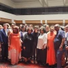 Members of a 200-strong delegation of African-American Christian women meet with the Knesset’s Christian Allies Caucus in Jerusalem on Tuesday, July 25, 2023. Credit: Courtesy.