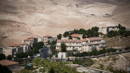 The city of Ma’ale Adumim, located four miles from Jerusalem’s municipal boundary, Oct. 3, 2017. Photo by Hadas Parush/Flash90.