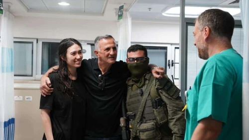Rescued Israeli hostage Noa Argamani