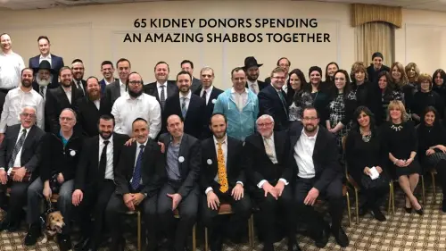 Renewal kidney donors spending Shabbat together. Credit: Facebook.
