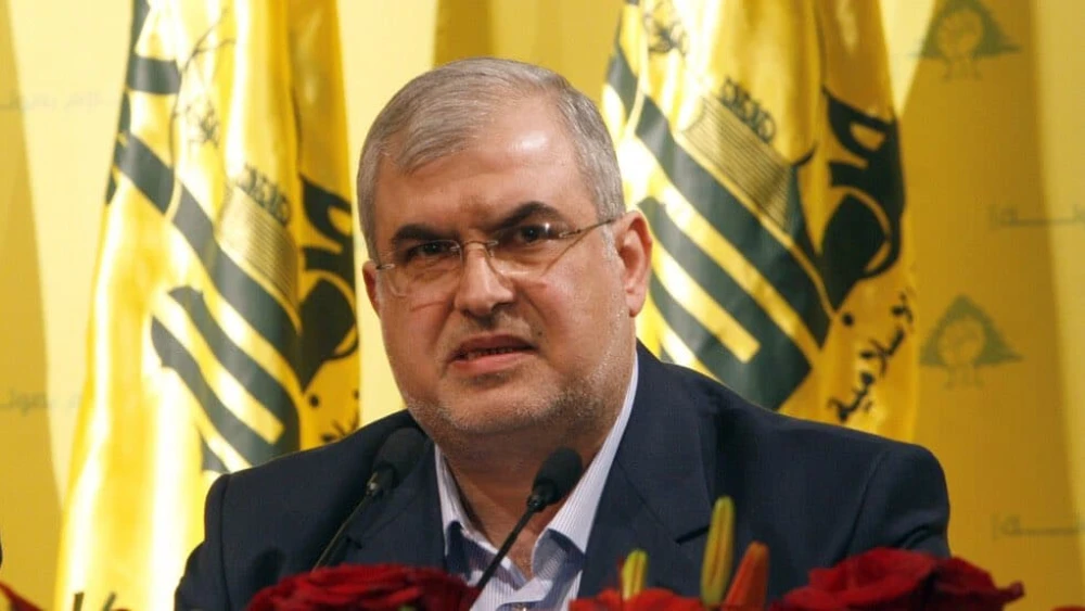 Mohammad Raad, a Lebanese politician of Hezbollah. Source: Twitter
