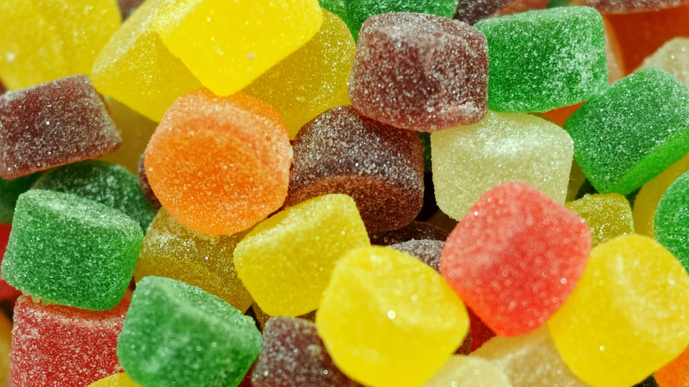Soft fruit candy