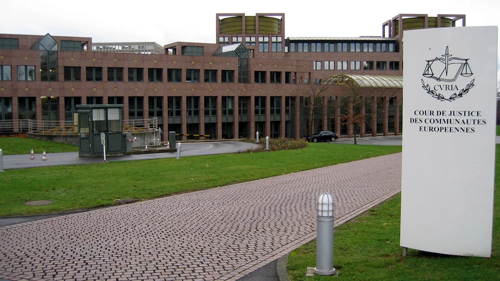 European Court of Justice (ECJ) in Luxembourg, Nov. 18, 2006. Credit: Cédric Puisney via Wikimedia Commons.