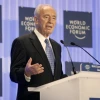 Israeli President Shimon Peres speaks during the World Economic Forum on the Middle East at the Dead Sea in Jordan on May 17, 2009. Credit: World Economic Forum/Nader Daoud.