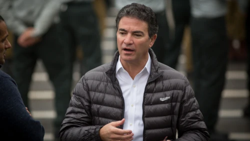 Mossad chief Yossi Cohen attends a ceremony for the appointment of the new chief of Intelligence, at Glilot military base near Tel Aviv, on March 28, 2018. Photo by Miriam Alster/Flash90.