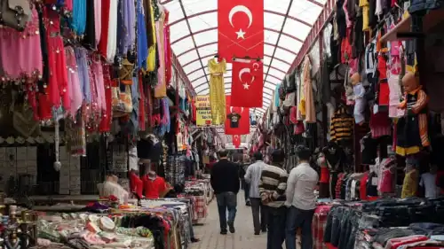 A view of the main bazaar in the city of Antalya, March 21, 2008. Photo by Kobi Gideon/Flash90.