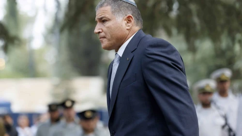 Israel Security Agency (Shin Bet) chief David Zini on Nov. 3, 2025. Photo by Moshe Shai/Flash90.