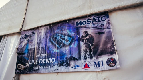 The Israeli Defense Ministry and U.S. Department of Defense joined forces with the Merage Institute, which promotes trade as a vehicle for economic growth between Israel and the United States, to hold the first-of-its-kind Mobile Standoff Autonomous Indoor Capabilities Challenge (MoSAIC). Credit: Courtesy.