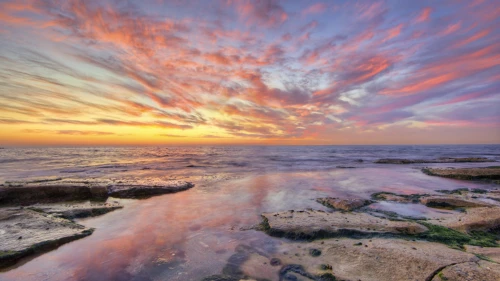 A romantic scene on a Nahariya beach. Photo by Noam Chen.