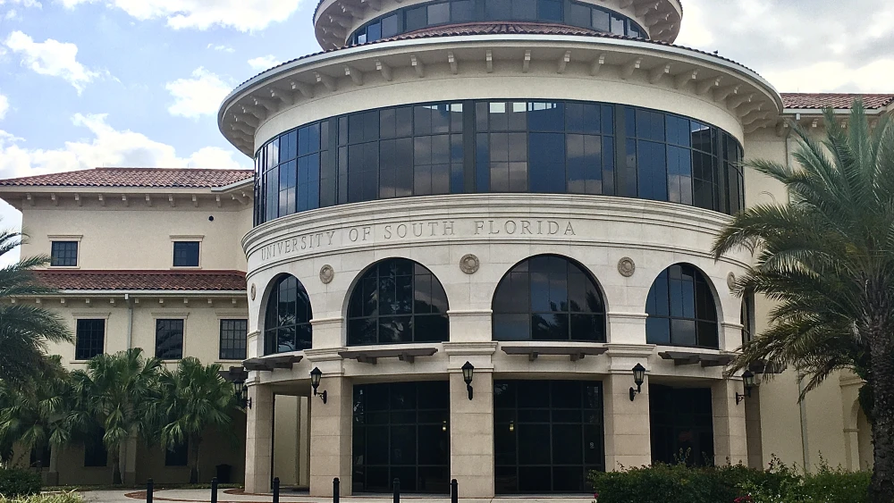 University of South Florida. Credit: Alaska Miller via Wikimedia Commons.