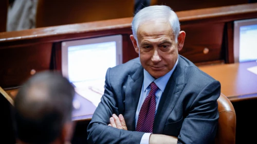 Israeli Prime Minister-designate Benjamin Netanyahu at the Knesset, Dec. 19, 2022. Photo by Olivier Fitoussi/Flash90.
