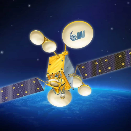 Israel's Dror-1 satellite. Imaging: IAI.
