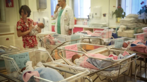 Babies at Shaare Zedek Medical Center in Jerusalem, Jan. 5, 2015. Photo by Hadas Parush/Flash 90.