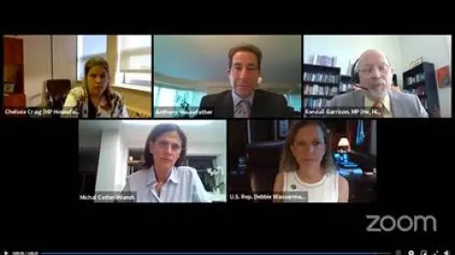 Members of the Inter-Parliamentary Task Force to Combat Online Anti-Semitism discuss their latest report. Source: Screenshot.