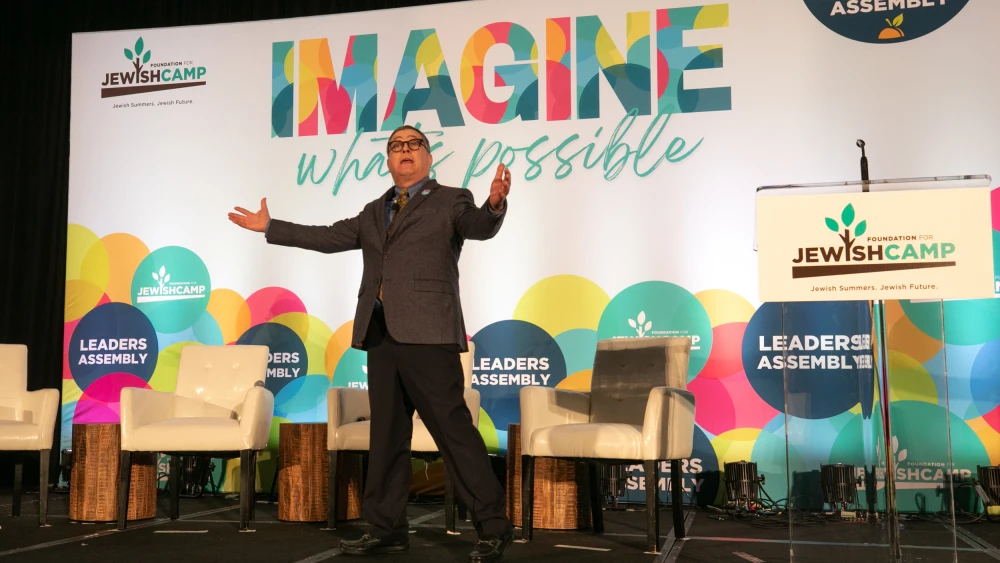 The Foundation for Jewish Camp’s Leaders Assembly in Atlanta, Georgia. Courtesy of the Foundation for Jewish Camp.