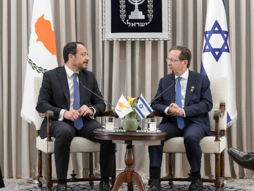 Herzog and Cypriot President