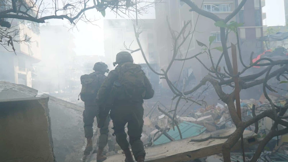 Israel Defense Forces troops operate in the Gaza Strip, Feb. 12, 2024. Credit: IDF.