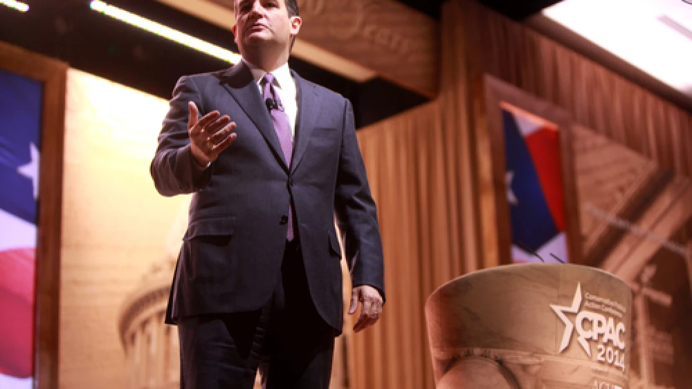 Click photo to download. Caption: U.S. Sen. Ted Cruz (R-Texas) speaks at the 2014 Conservative Political Action Conference (CPAC) in National Harbor, Maryland. Credit: Gage Skidmore via Wikimedia Commons.