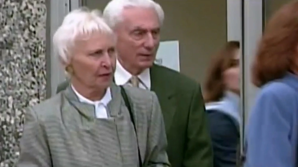 Helmut Oberlander, a 95-year-old who worked as a translator for Nazi death squads in Ukraine and Russia, pictured in 2001. Source: Screenshot.