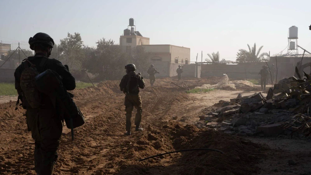 Israeli forces during Gaza ground operations, Jan. 6, 2024. Credit: IDF.