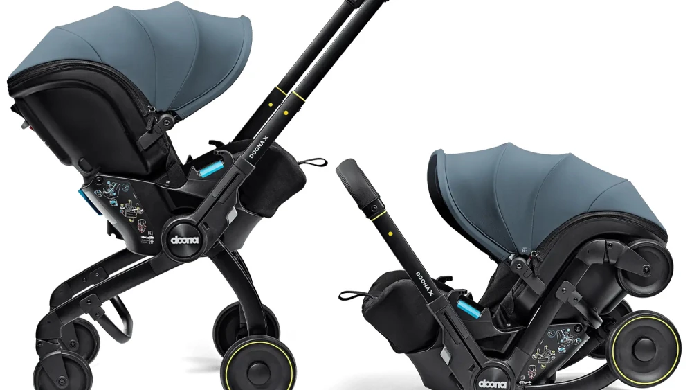 The Doona X stroller converts into a car seat. Credit: Doona X.
