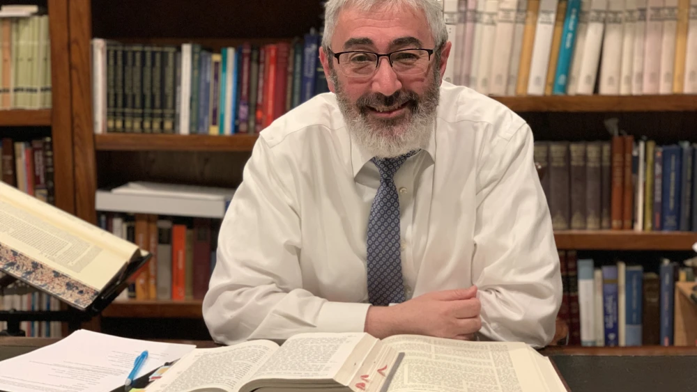 Rabbi Yamin Levy, 58, founder of the Maimonides Heritage Center in Tiberias, Israel. Credit: Courtesy.