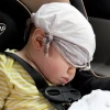 A baby in a car safety seat. Credit: Pixabay.