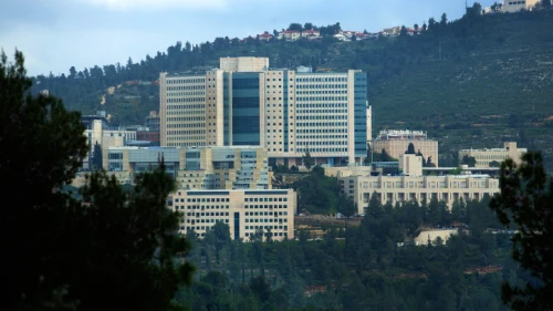 Hadassah-Ein Kerem Medical Center in Jerusalem. Photo by Moshe Shai/Flash90.