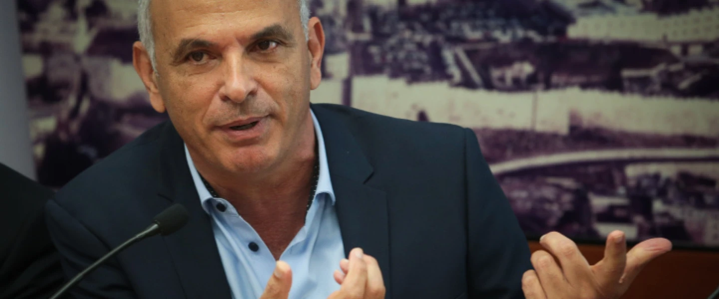 Israeli Finance Minister Moshe Kahlon holds a press conference at the Finance Ministry in Jerusalem, Sept. 23, 2019. Photo by Flash90.