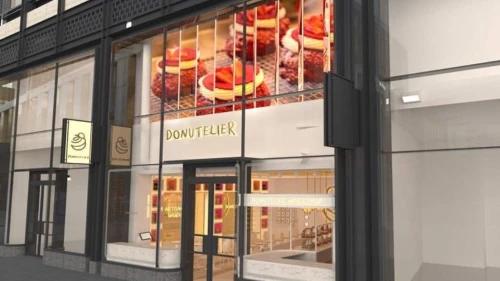 The Donutelier shop that opened in 2025 on Charing Cross Road in London. Credit: Donutelier.